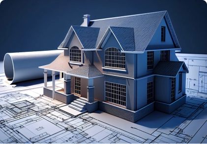 Blueprint Designs And a Home Model for a Construction – namkon